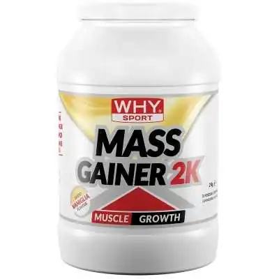 WHY Sport Mass Gainer 2Kg Vaniglia | Farma di Fiducia