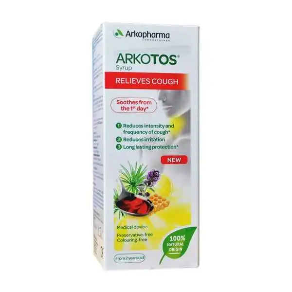 Arkotos Sciroppo 140 ML Arkopharma, ARKOFARM Srl