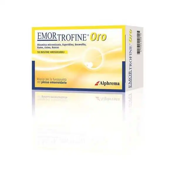 EMORTROFINE ORO 18 Buste, AGAVE Srl