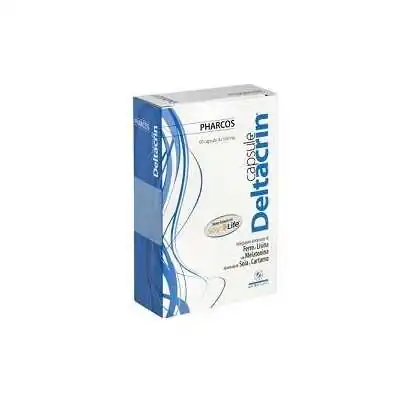 DELTACRIN CAPSULE Integratore Capelli Anticaduta PHARCOS 60 Capsule, BIODUE SpA