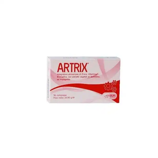 ARTRIX 36 Compresse Artiglio del Diavolo - Bromelina - Boswellia e Vitamina C, LAERBIUM PHARMA Srl