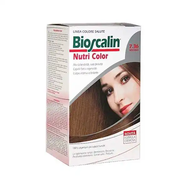 BIOSCALINÂ® NUTRICOLOR TINTA 7,36 NOCCIOLA, GIULIANI SpA