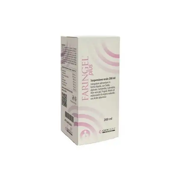 FARINGEL PLUS 200 ml Acido Ialuronico, CA.DI.GROUP Srl