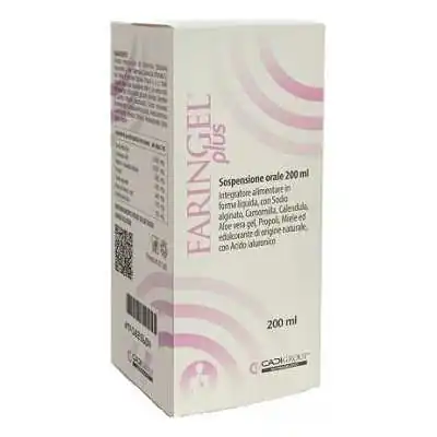 FARINGEL PLUS 200 ml Acido Ialuronico, CA.DI.GROUP Srl