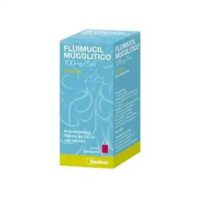 FLUIMUCIL Mucolitico Fluidificante Sciroppo 100mg /5 ml, ZAMBON ITALIA Srl