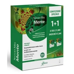 Natura Mix Mente 10+10 Flaconcini | Risparmia in Farmacia
