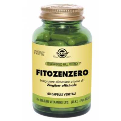SOLGAR FITOZENZERO 60 CAPSULE VEGETALI, Solgar