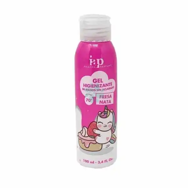 IAP PHARMA GEL Sanificante Mani Bimbi Alcol 70% FRUITS con FRESA NATA - Fragola e Panna, IAP PHARMA PARFUMS Srl