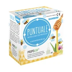 Nova PUNTUALE BAMBINI 6 MICROCLISMI a Base di Malva Aloe e Propoli, NOVA ARGENTIA Srl IND. FARM