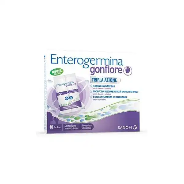 Enterogermina Gonfiore 10 Buste | Farma di Fiducia