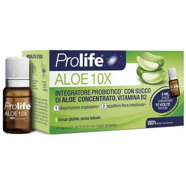 PROLIFE Aloe 10x Flaconcini, ZETA FARMACEUTICI