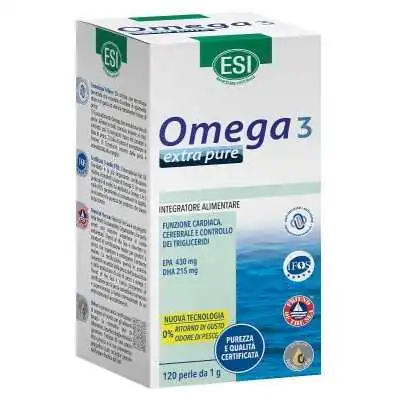 ESI OMEGA 3 EXTRA PURE 120 Perle, ESI SpA