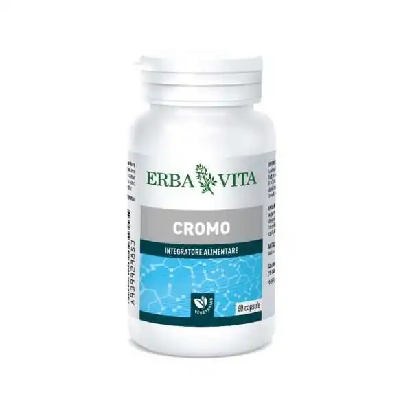 Erbavita Cromo 60 Capsule | Farma di Fiducia