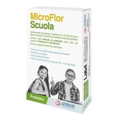 MICROFLOR SCUOLA 30 Compresse Masticabile, CEMON Srl