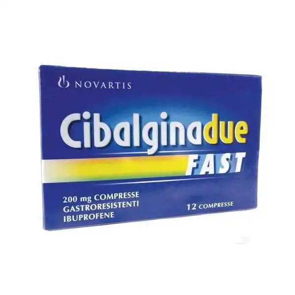 Cibalgina Due Fast 12 Compresse 200mg | Farma di Fiducia