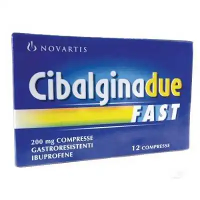 Cibalgina Due Fast 12 Compresse 200mg | Farma di Fiducia