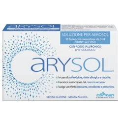 ARYSOL Soluzione per Aeosol Adulti 10 Fiale 5 ml, CORMAN SpA