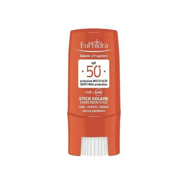 Euphidra Kaleido UV System Stick Protettivo 50+ 8 ml | Farma di Fiducia