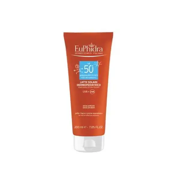 Euphidra - Latte Solare Dermopediatrico SPF50+ - 200ml