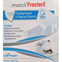 MEDI PRESTERIL GARZA 10X10 | Farma di Fiducia