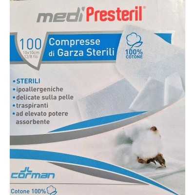 MEDI PRESTERIL GARZA 10X10 | Farma di Fiducia