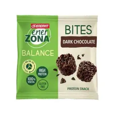 Enerzona Balance Snack Bites Dark Chocolate 5 Minipack da 24 g | Farma di Fiducia