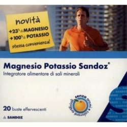 SANDOZ MAGNESIO POTASSIO 20 BUSTE, Sandoz