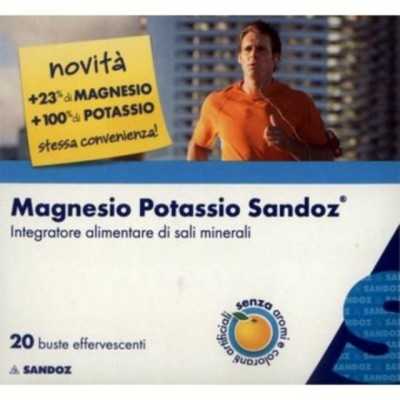 SANDOZ MAGNESIO POTASSIO 20 BUSTE, Sandoz