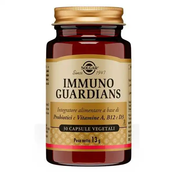Solgar Immuno Guardians 30 Capsule, SOLGAR IT. MULTINUTRIENT SpA