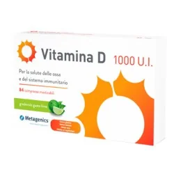 VITAMINA D 1000 UI 84 compresse, METAGENICS BELGIUM bvba