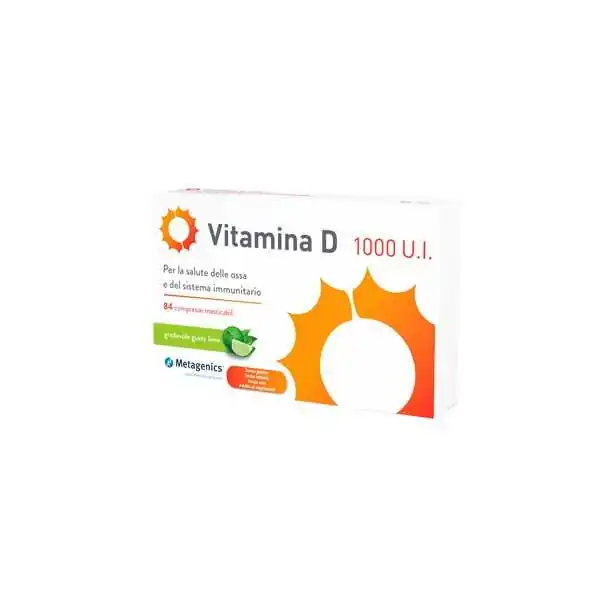 VITAMINA D 1000 UI 84 compresse, METAGENICS BELGIUM bvba