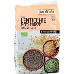LENTICCHIE Piccole Rosse Italiane BIO 400g Fior Di Loto, Fior di loto