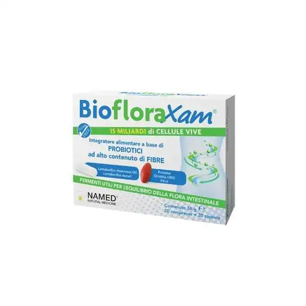 Named Biofloraxam 20 Compresse + 20 Capsule | Farma di Fiducia