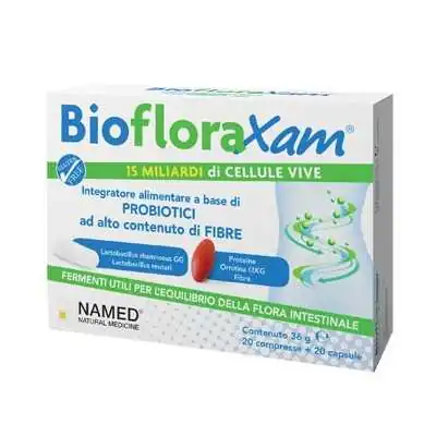 Named Biofloraxam 20 Compresse + 20 Capsule | Farma di Fiducia