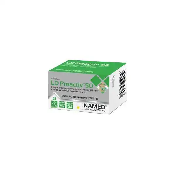 Named Disbioline LD Proactiv 50 20 Compresse | Farma di Fiducia