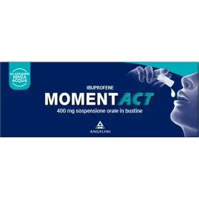 MOMENTACT OS Sospensione 8 Bustine 400mg Ibuprofene, ANGELINI SpA