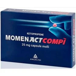 MOMENACTCOMPI 10Capsule 25mg Ketoprofene, ANGELINI SpA