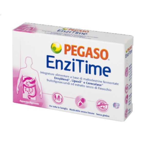 PEGASO ENZITIME 24 COMPRESSE masticabili, Pegaso