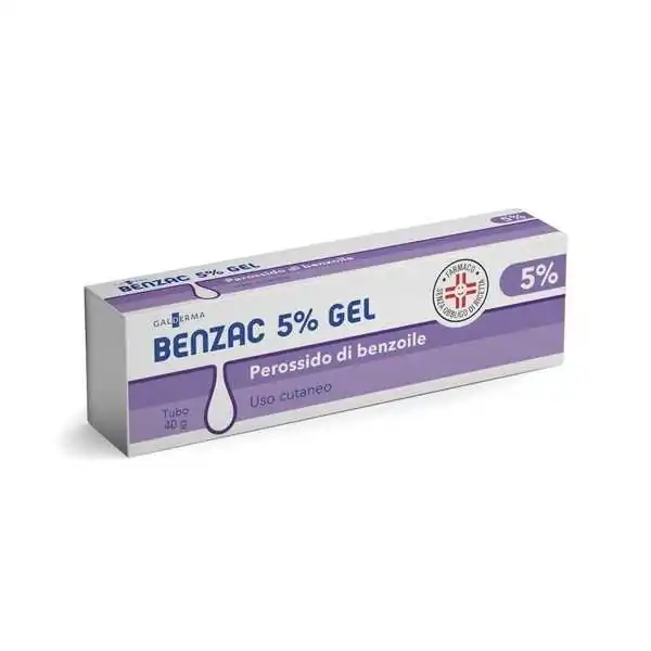 BENZAC GEL 40g 5% Perossido di Benzoile AntiAcne, GALDERMA ITALIA SpA