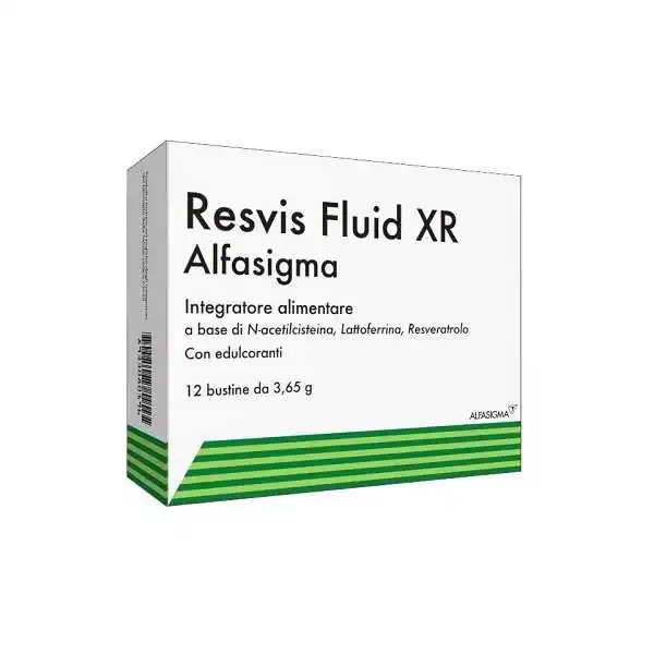 RESVIS FLUID XR BIOFUTURA 12 Bustine, ALFASIGMA SpA