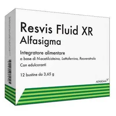 RESVIS FLUID XR BIOFUTURA 12 Bustine, ALFASIGMA SpA