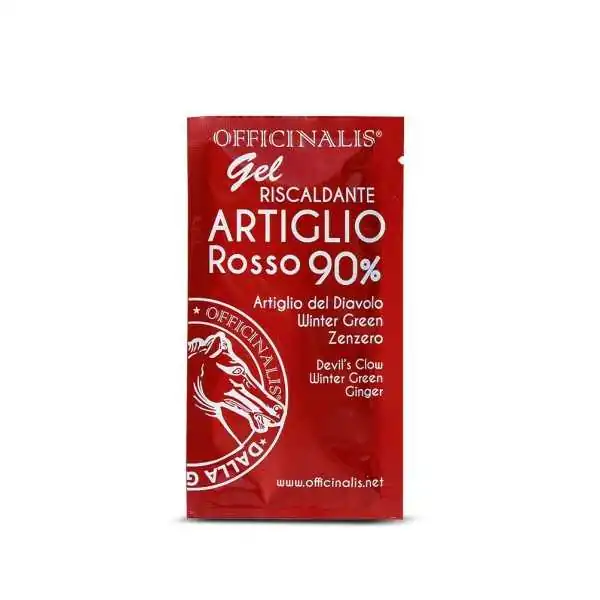 GEL ARTIGLIO ROSSO 90% BUSTINA 10ml, OFFICINALIS Srl