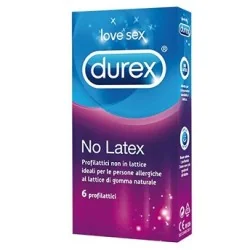 DUREX NO LATEX 6 Pezzi, RECKITT BENCKISER H.(IT.) SpA
