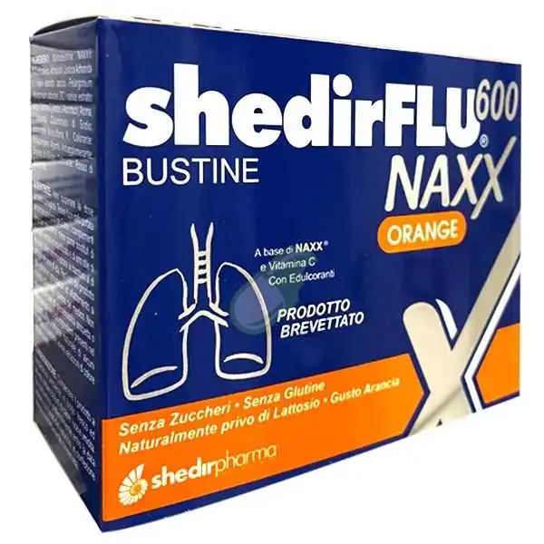 SHEDIRFLU 600 NAXX ARA 20 BUSTINE, SHEDIR PHARMA Srl Unipersonale