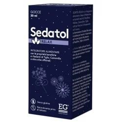 SEDATOL RELAX GOCCE 30ml Melatonina + Passiflora e Tiglio, EG SpA