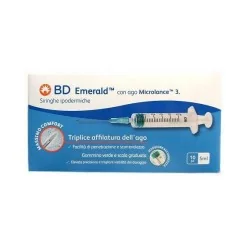 Siringa BD EMERALD 5ML confezione da 10 pz, BECTON DICKINSON ITALIA SpA