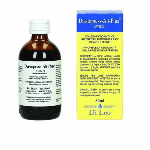 Di Leo-Diastopress-Alt-Plus PVB 27 50 ml | Farma di Fiducia