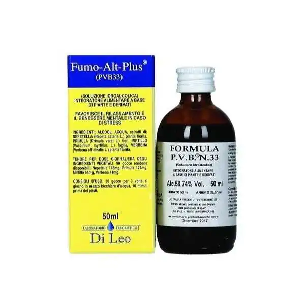 Di Leo Fumo-Alt-Plus PVB 33 50 ml | Farma di Fiducia
