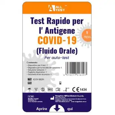 COVID SELFTEST SALIVARE 1 Pezzo, EUROSPITAL SpA