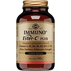 Solgar Immuno Ester-C PLUS 60 Perle, SOLGAR IT. MULTINUTRIENT SpA